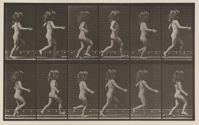 Plate Number 469. Child, Running by Eadweard Muybridge